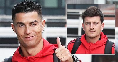Cristiano Ronaldo and Harry Maguire lead Man Utd stars at Hyatt Hotel in Brighton build-up