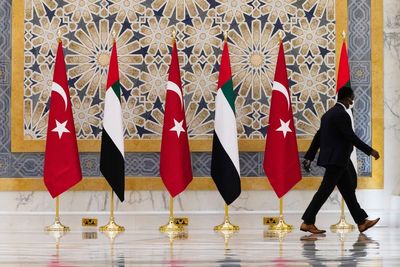 Turkey's flag flies high as Erdogan's Dubai trip marks reset