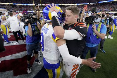 What Matthew Stafford said to Joe Burrow after Rams beat Bengals in Super Bowl LVI