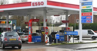 Two petrol stations just a few miles apart with very different prices