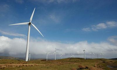 Wind turbine blown over in Wales with more storms expected for UK