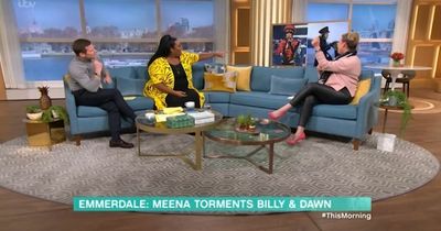 Alison Hammond laughs as she compares ITV Emmerdale's Meena to Girls Aloud star on This Morning
