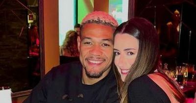 Joelinton dines out at Newcastle restaurant for Valentine's Day date night