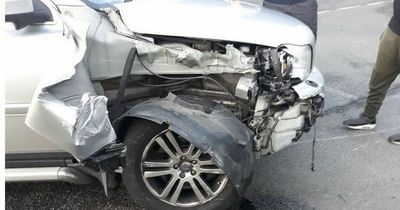 Road rage dad collided with son’s stolen motorbike while chasing it