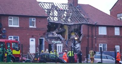 Sunderland 'gas explosion': Two injured as blast rips through home and blows roof off