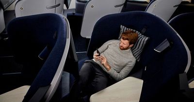 Airline launches fancy new business class seats - but they don't recline