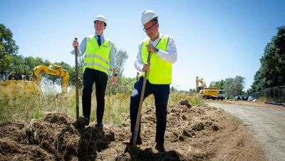 Steel marks start to Monaro Highway upgrade with call for more rural road funding