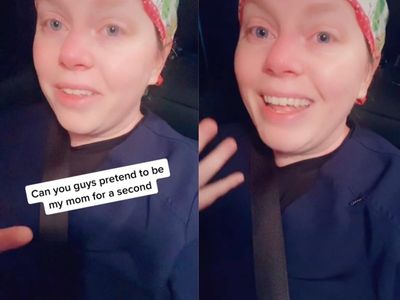 Nurse asks TikTok to stand in for her mother as she lands dream job