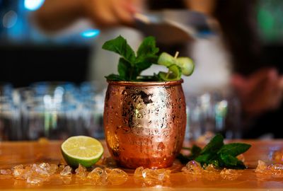 Moscow Mule with a side of toxic copper