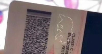 People blown away to discover secret security feature on driving licences