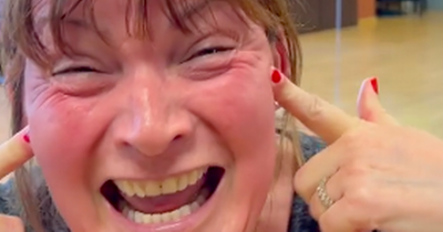 Laughing Lorraine Kelly declares 'look at my face' after first Zumba class in two years