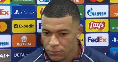 Kylian Mbappe responds to "easy" Real Madrid transfer question after late PSG winner