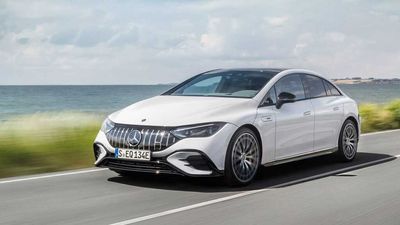 Mercedes-AMG EQE 53 Charges In With 677 HP