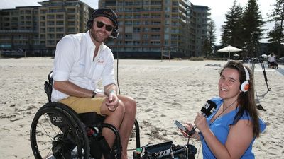 Wheelchair user Shane Hryhorec has the moves to get around SA's dancing ban at the Adelaide Fringe