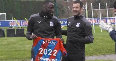 What Crystal Palace players organised for AFCON hero Cheikhou Kouyate on return to training