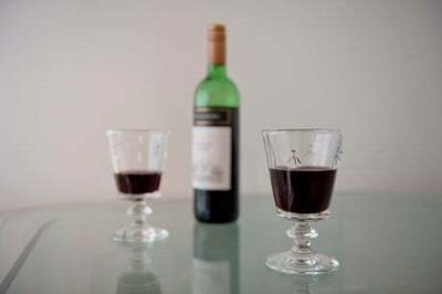 Two glasses of wine enough to exceed daily sugar limit