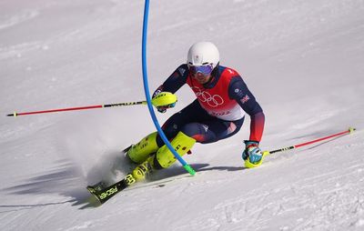 Dave Ryding watches Winter Olympic medal hopes fade after mistake on opening run