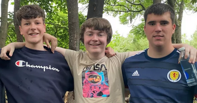 Scottish schoolboys ditch 'lads holiday' to take on huge charity trek