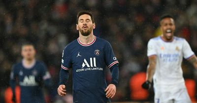 Lionel Messi matches unwanted record after PSG failure in last-gasp Real Madrid win