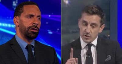 Rio Ferdinand contradicts Gary Neville over "disgusting" Man Utd dressing room leaks