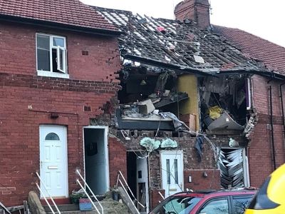 Sunderland explosion: Man fighting for life as gas blast turns street into ‘war zone’