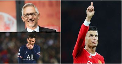 Gary Lineker calls for change in debate about Man United star Cristiano Ronaldo and Lionel Messi