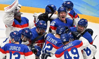 Ice hockey: US men suffer shootout defeat to Slovakia at Winter Olympics