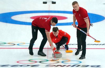 Men’s curling team relishing chance to rescue Winter Olympics for Great Britain