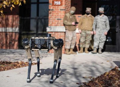 Dystopian robot dogs are the latest in a long history of US-Mexico border surveillance