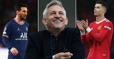 Gary Lineker suggests his feelings on Lionel Messi and Cristiano Ronaldo have changed