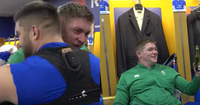 French fans hail Tadhg Furlong for 'magical' sportsmanship after sharing beer in France locker room after Six Nations loss