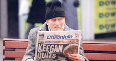 Newcastle United superfan Stevie Charlton who became a well-known face in the 1990s