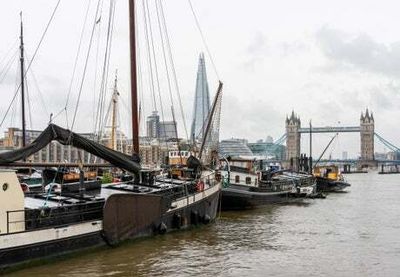 Dutch barge with mooring near Tower Bridge for sale for less than the current owners spent renovating it