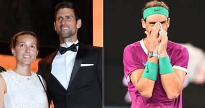 Novak Djokovic reveals family split watching Rafael Nadal's Australian Open win