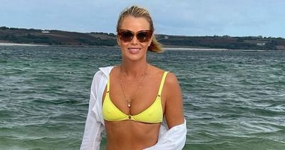 Amanda Holden celebrates 51st birthday on luxury holiday