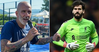 Paolo Di Canio claims Alisson could have "howler" for Liverpool at San Siro