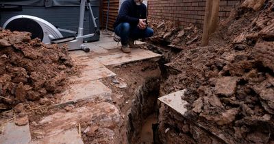 Family left with 30 metre trench outside home after following United Utilities advice