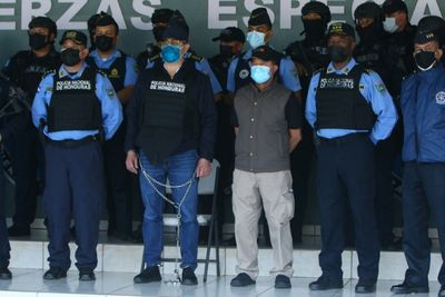 Honduran ex-president brought before judge as US seeks extradition