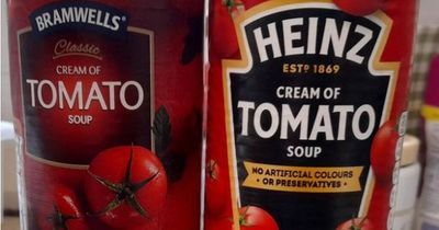 I tested Heinz tomato soup against Aldi, Tesco and M&S own labels and one was a near perfect match