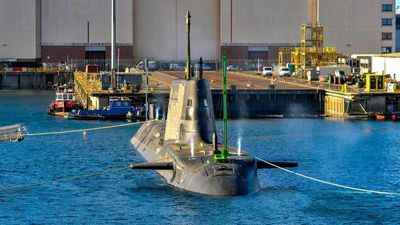 VIDEO: UK’s New Attack Submarine Carries Out First Trim Dive At Cumbrian Dock