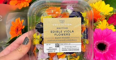 M&S shoppers obsess over must have edible flowers perfect for cocktails