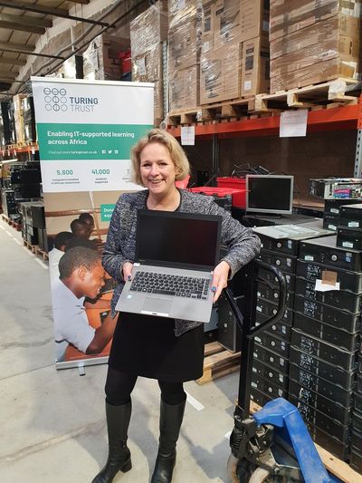 Minister hails charity’s work providing computer training to children in Malawi