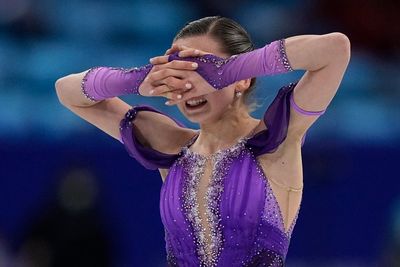 Kamila Valieva holds back tears after first skate since trimetazidine doping controversy at Winter Olympics