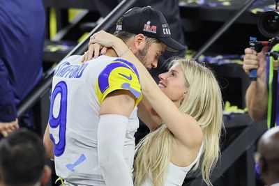 Matthew Stafford’s wife Kelly defends him from critics after LA Rams Super Bowl win