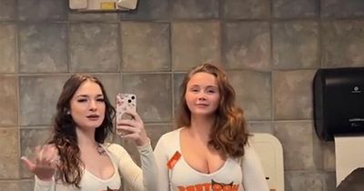 Hooters waitress baffles people by revealing chain's controversial tights rule