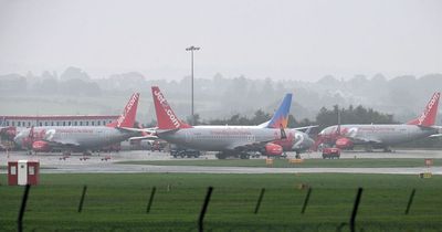 Leeds Bradford Airport arrivals in chaos as flights diverted in raging Storm Dudley