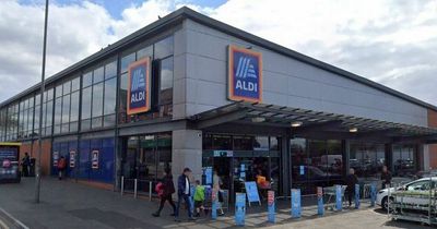 Man stabbed 3 times by strangers outside Aldi supermarket in front of horrified shoppers