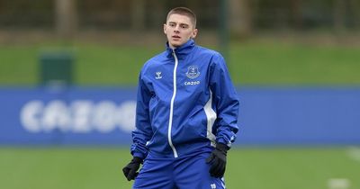 Four things spotted in Everton training as Vitalii Mykolenko returns but trio absent