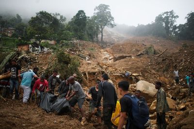 Brazil mudslides: Death toll climbs to 58 as photos capture destruction from Rio de Janeiro floods