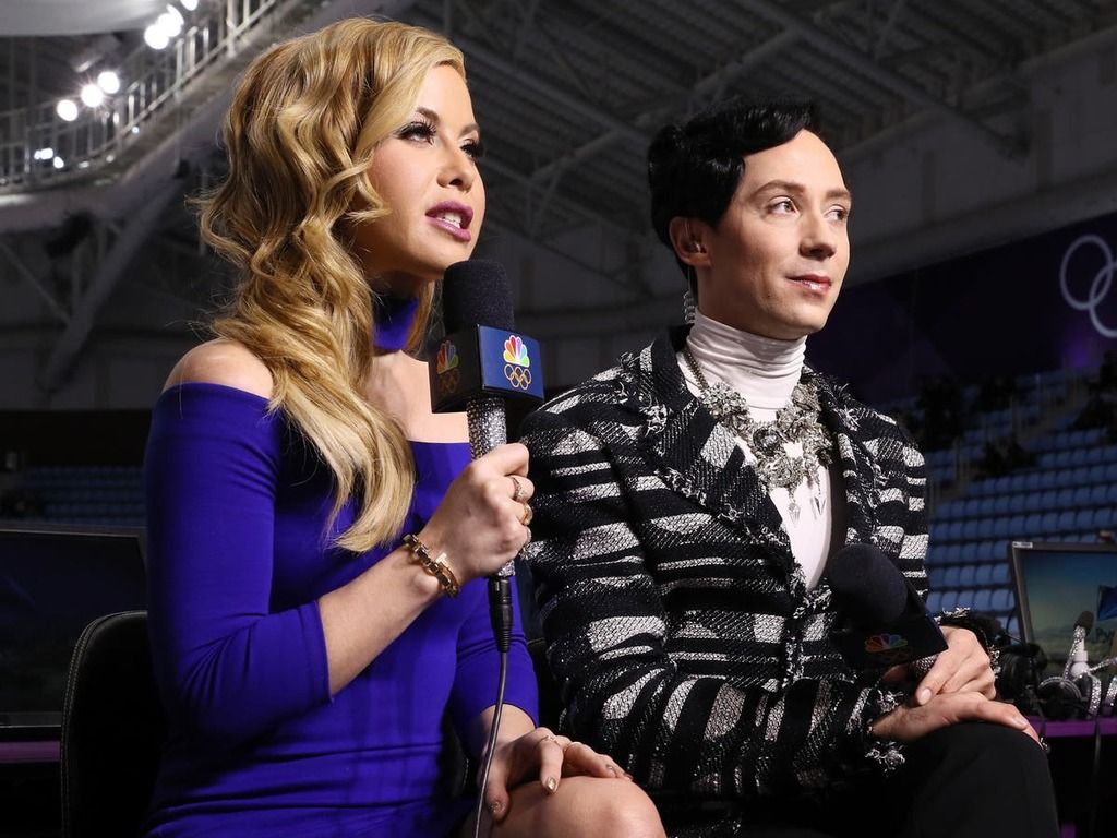 Olympic viewers praise Tara Lipinski and Johnny Weir…